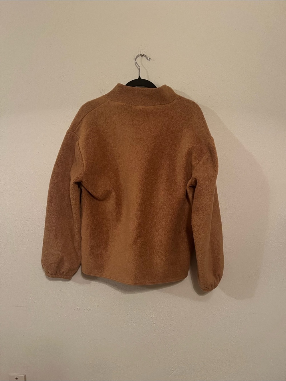 J. Crew Brown and Black Quilted Sweatshirt - Picture 3 of 3